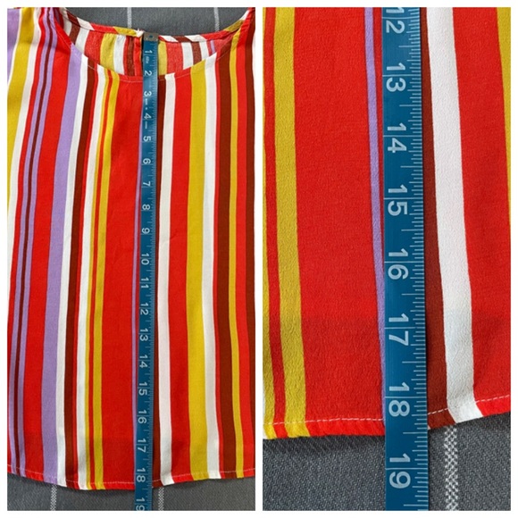 FOREVER 21 Striped Boxy Cropped Top - Picture 8 of 9